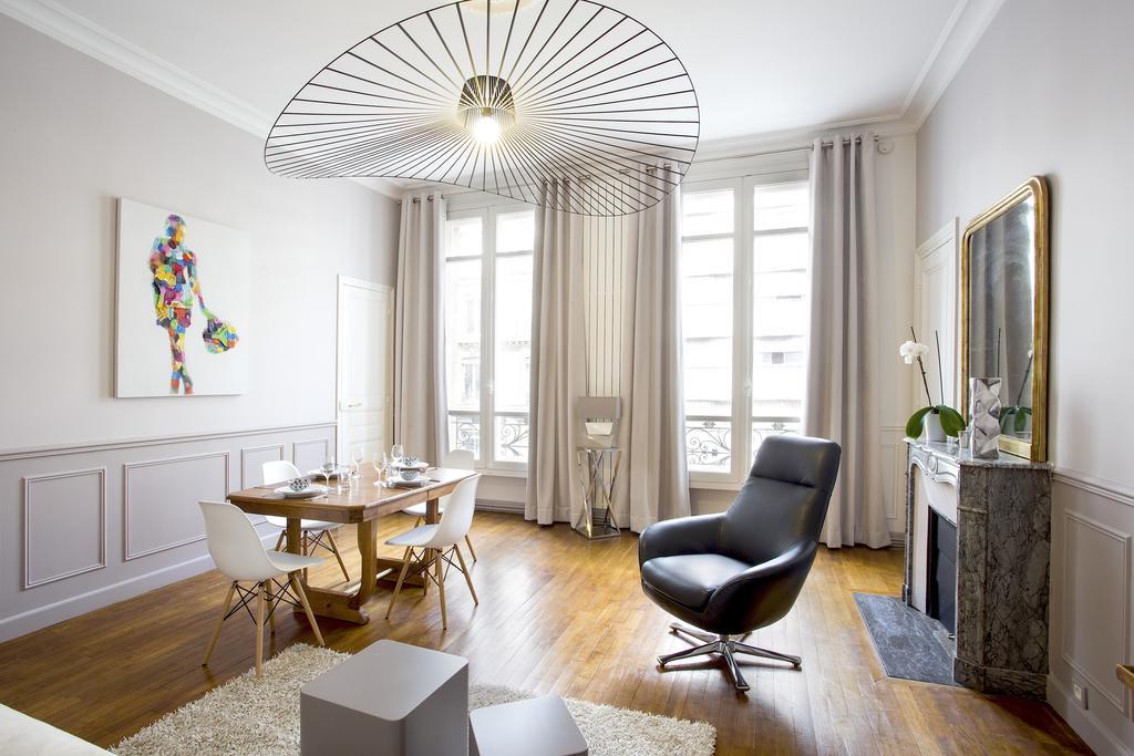 Apartamento Habitat Parisien - 1Br-1Ba - Galeries Lafayette Habitación foto
